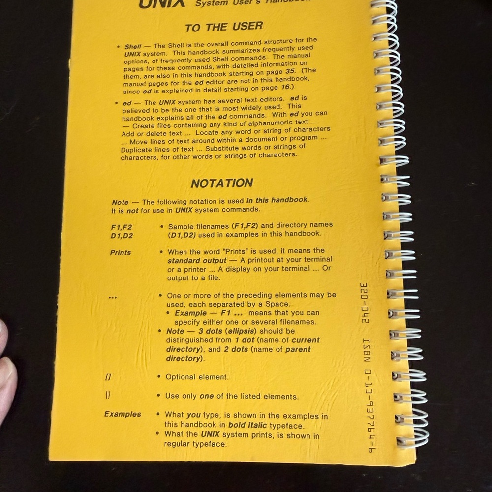 The Unix System Users Handbook - Picture 2 of 7